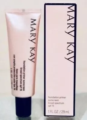 Mary Kay Foundation Primer Sunscreen Broad Spectrum SPF 15* 1 Fl Oz #054105 • $20