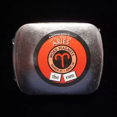 Magnetic Poetry Little Box Of ARIES (March 21-Apr 19) • $7.95