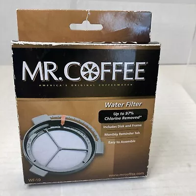 Mr Coffee Water Filter WF-10 WITH WATER FILTRATION DISC • $3.75