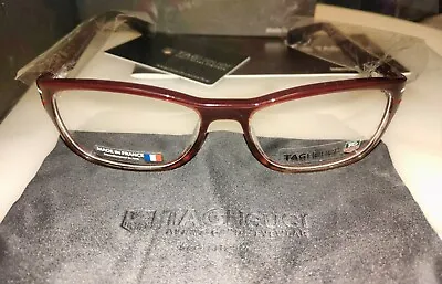 New TAG Heuer Glasses Th 0533 004 52-18 140 Bordeaux Square Eyewear Jura France  • $100