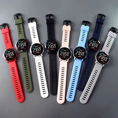 $12.80 • Buy Kids Digital Electronic Watch Children Boys Girls LED Watches Sports Waterproof