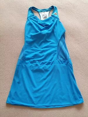 $35 • Buy Adidas ClimaCool Blue Tennis Dress Youth Large - Excellent 