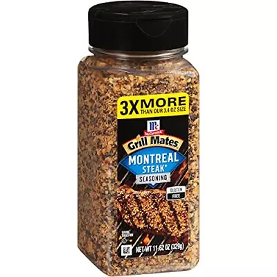 McCormick Grill Mates Montreal Steak Seasoning 11.62 Oz • $10.05