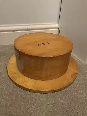 Vintage Antique Wooden  Hat Making Block Millinery Accessory • £110