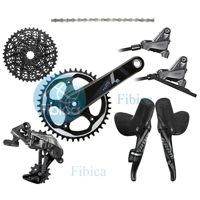 $1399.99 • Buy New SRAM Force 1 CX1 Rim/Disc Hydraulic Brake Carbon Group Groupset 11-speed