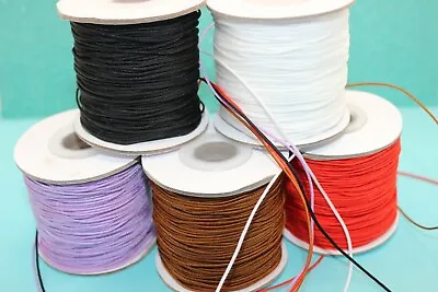 Jewellery Making Necklace Nylon Thread Cord Var Colours. - 1.5mm X 1 5 10 M. • £3.15