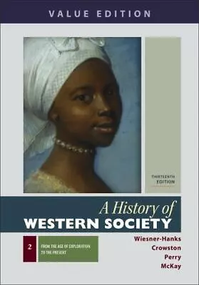 A History Of Western Society Value Edition Volume 2 • $18.35