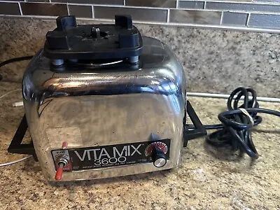 Vitamix 3600  Blender Stainless Steel Motor Base Only • $39.95