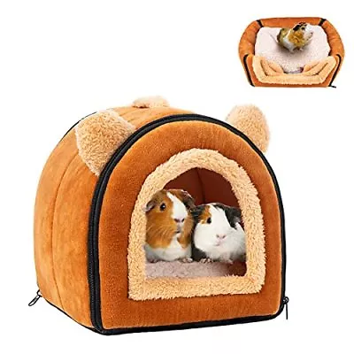 Guinea Pig Bed Rabbit Bed Cozy Guinea Pig Hideout House Bunny Hideout For Rabbit • $22.59