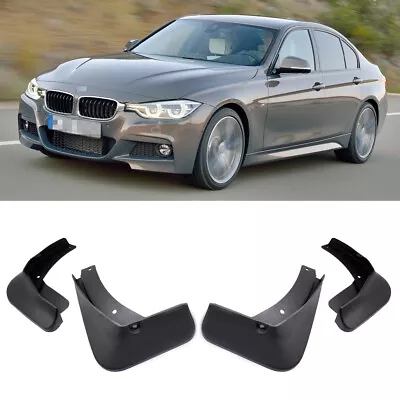 $60.65 • Buy 4 Mud Flaps Splash Guards Fender Car Mudguard For BMW 3 Series 2012-2018 F30