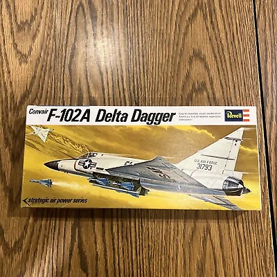 Revell | Convair F-102A Delta Dagger | Kit H-130 | Vintage 1969 | New Open Box • $49.49