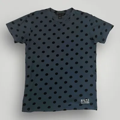 Marc By Marc Jacobs Polka Dot Tee US Mens M Retail $125 • $29.99