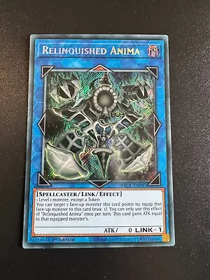 Yugioh Relinquished Secret Rare 1st Near Mint Brol-en087 • £9.99