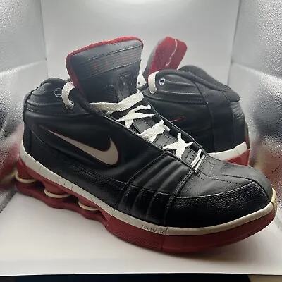 Vintage 2004 Nike Shox Flight VC 4 Vince Carter Basketball Shoes Mens Size 10 • $99