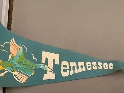 Vintage Tennessee Felt State Pennant Souvenir • $2