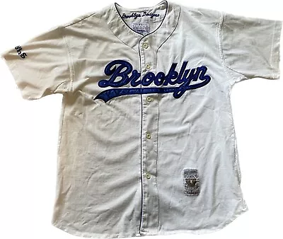 Vintage Starter Brooklyn Dodgers Jersey Cooperstown Collection Size Large • $57