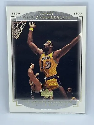 Wilt Chamberlain 2000 Upper Deck Legends Master Collection Lakers #047/200 • $54.40