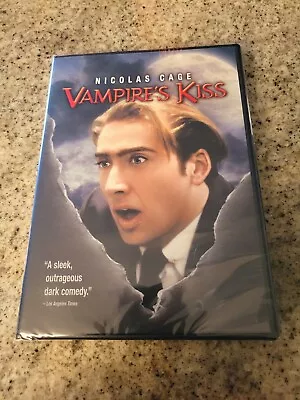 Vampires Kiss Nicolas Cage Rare 1989 Dvd Movie Brand New Sealed Comedy • $10.50