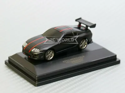 RC 1/76 Micro Car BODY Shell TOYOTA SUPRA Painted  -BLACK- • $15.37