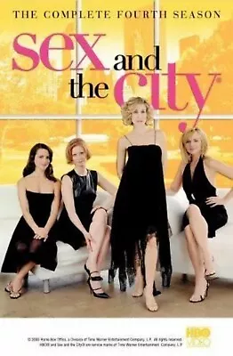 Sex And The City: The Complete Fourth Season (DVD 2003 3-Disc Set) Brand New • $12.99