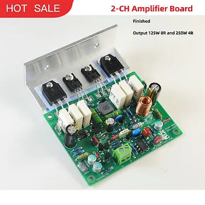 2 Channel Amplifier Board W/ Output Power 125W 8R 250W 4R QUAD606 Finished • $28.37