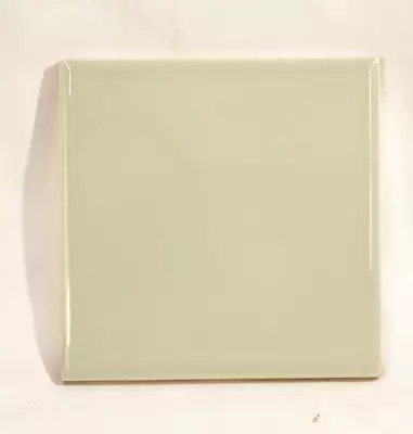 Vintage Wenczel Green Ceramic Tile 4 3/8  11.11 Cm Mid Century Lot Of 20 • $95