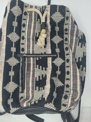 The Original Arizona Jean Co Back Pack Boho Vintage Drawstring Bag • $12.99