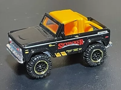 Matchbox 1972 Ford Bronco 4x4 Skyjacker Black 1/64 • $3.50