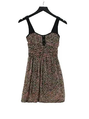 Wal-G Women's Midi Dress M Multi Polyester With Cotton A-Line • £12.19