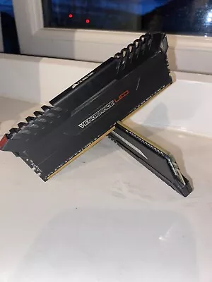 16GB Corsair Vengeance Red LED DDR4 3200mhz RAM *READ DESCRIPTION* • £20