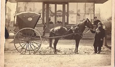 Civil War Outdoor CDV Middleboro Massachusetts Doctor • $125