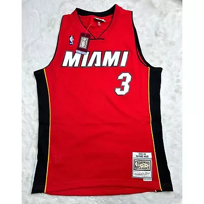 Mitchell & Ness Wade Miami Heat 2005-06 NBA Basketball Swingman Alternate Large • $58.50