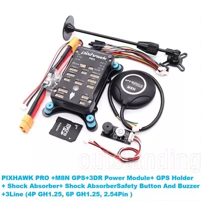 Pixhawk PRO PX4 32 Bit Drone Flight Controller W/ GPS For Autopilot RC Airplanes • $134.71