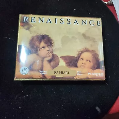 Vintage Piatnik Renaissance Playing Cards New In Box! Raphael Double Deck • $16.88