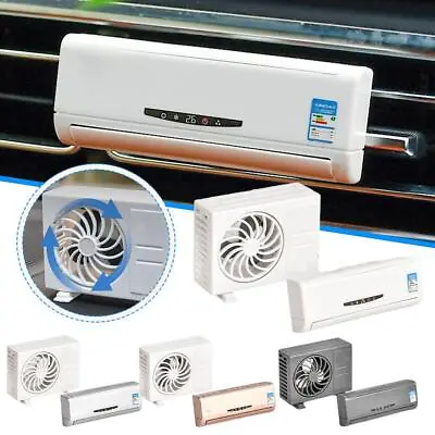 Solar Car Air-Freshener Mini Air-Conditioner Aromatherapy Fragrance • £6.06