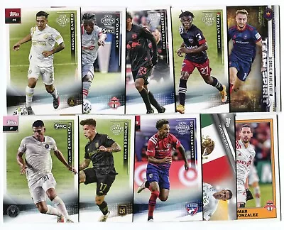 2021 Topps MLS YOU PICK /Base /Rookies /22 Under 22 /Team Spirit /BCS /Flags • $1