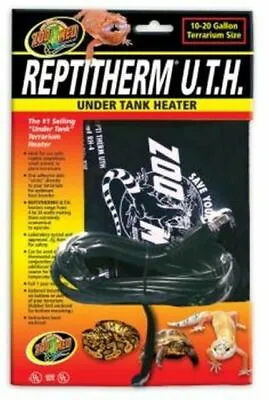 NEW Zoo Med Reptitherm Under Tank Heater 10-20 Gallon 6x8  • $14.50