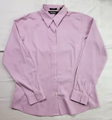 Eddie Bauer Shirt Women's Size Large Tall Button Up Wrinkle Resistant Stretch  • $14