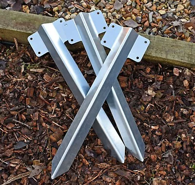 10x Railway Sleeper Bracket Steel For Driveway Pathway Edging Landscaping Garden • £23.45