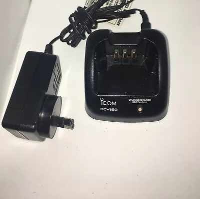 $49.90 • Buy Genuine Icom Bc-160 Charger To Suit Icom Ic-41w And Ic-41s Handheld Radios