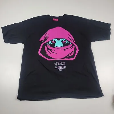 Vintage Y2K Mishka NYC Death Adders Tshirt Men’s XL Black Graphic Short Sleeve • $49.99