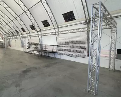 $7850 • Buy Global Truss F34 Square Aluminum Stage Show Exhibit 10ft Tall Approx 90' Total