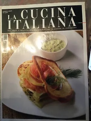 La Cucina Italians  Magazine Italian Ottobre 2007 • $5