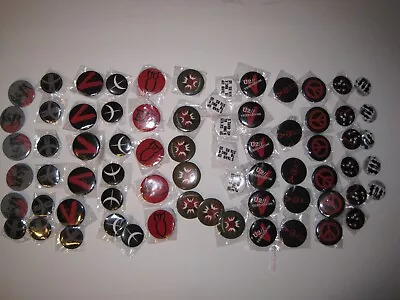 Lot Of Over 60 Vintage U2 Button Pin Pinbacks • $67.49