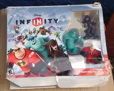 DISNEY INFINITY Starter Pack Wii U See Pictures • $20