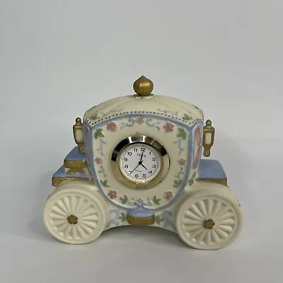 Lenox Cinderella Coach Clock Porcelain Lennox 1994 Vintage RARE Wall Pocket • $99.99