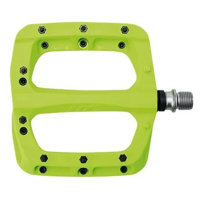 HT PA03A Mountain Bike Flat Nylon Reinforced Pedals Green • $46.75