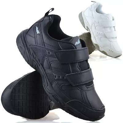 Mens Wide Fit Memory Foam Casual Walking Non Slip Sport Work Trainers Shoes Size • £18.98