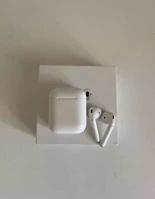 Apple AirPods 2nd Generation With Charging Case - White • $50