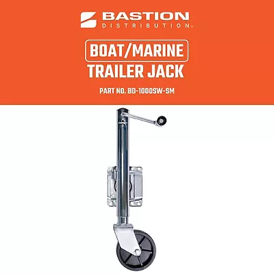 New 1000 Lbs Bolt On Boat Marine Trailer Jack W/ Swivel Wheel • $39.79